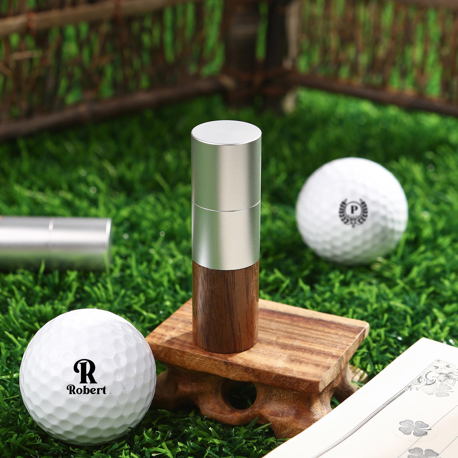 Personalized Logo Icon Golf Stamp with a Metal Box, Father's Day/Birthday/Christmas Gift for Golf Lovers/Team/Coach