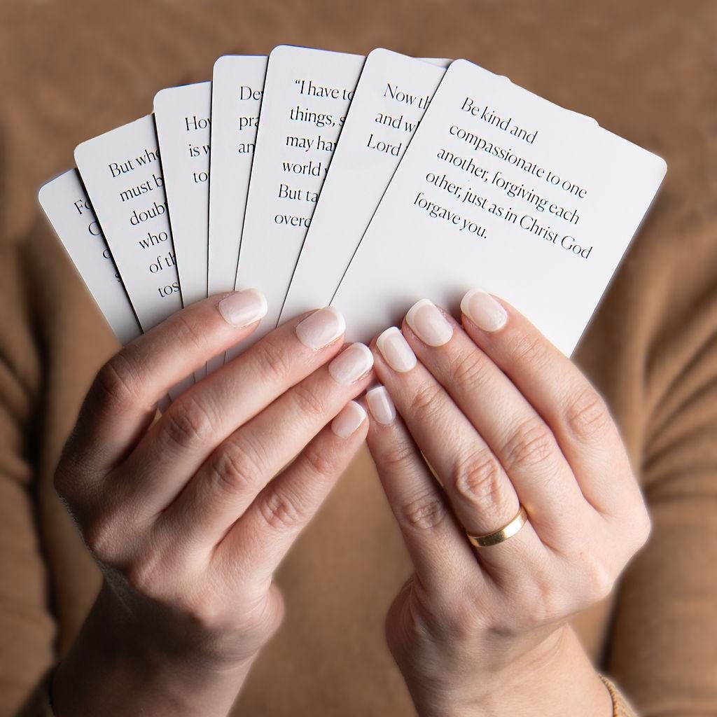 100 Bible Verse Cards | Scripture Cards | Inspirational Prayer Cards | Most Quoted Bible Verses Deck for Memorization & Bible Study