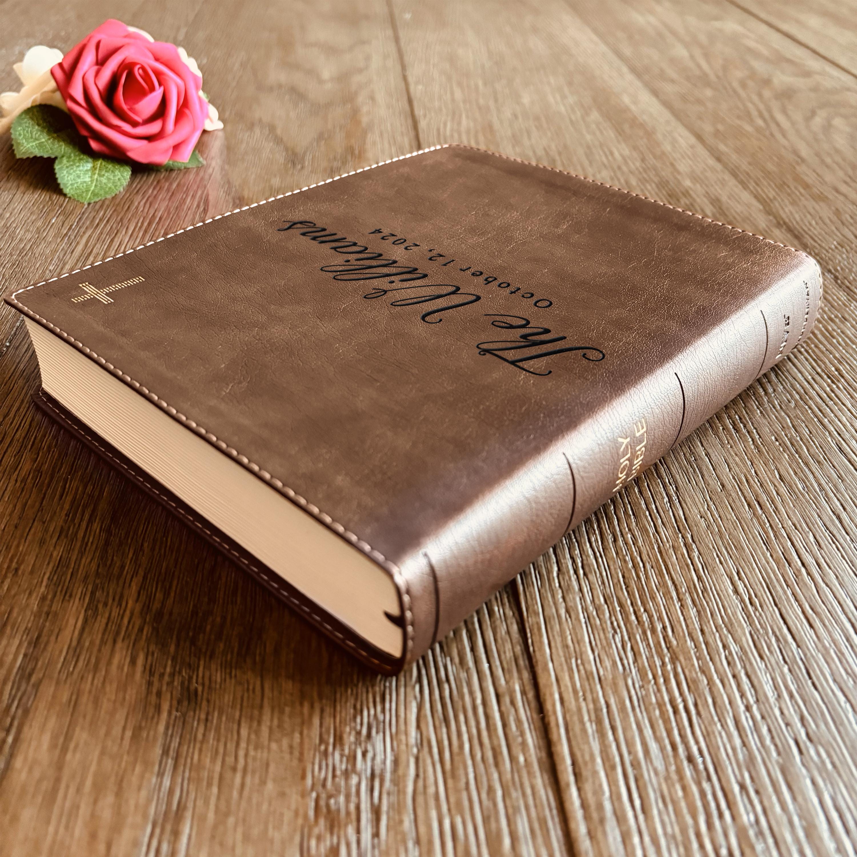 Personalized NIV Family Bible, Custom Engraved NIV Family Journaling Bible, Wedding Gifts, Christian Gifts, Family Bible for Wedding