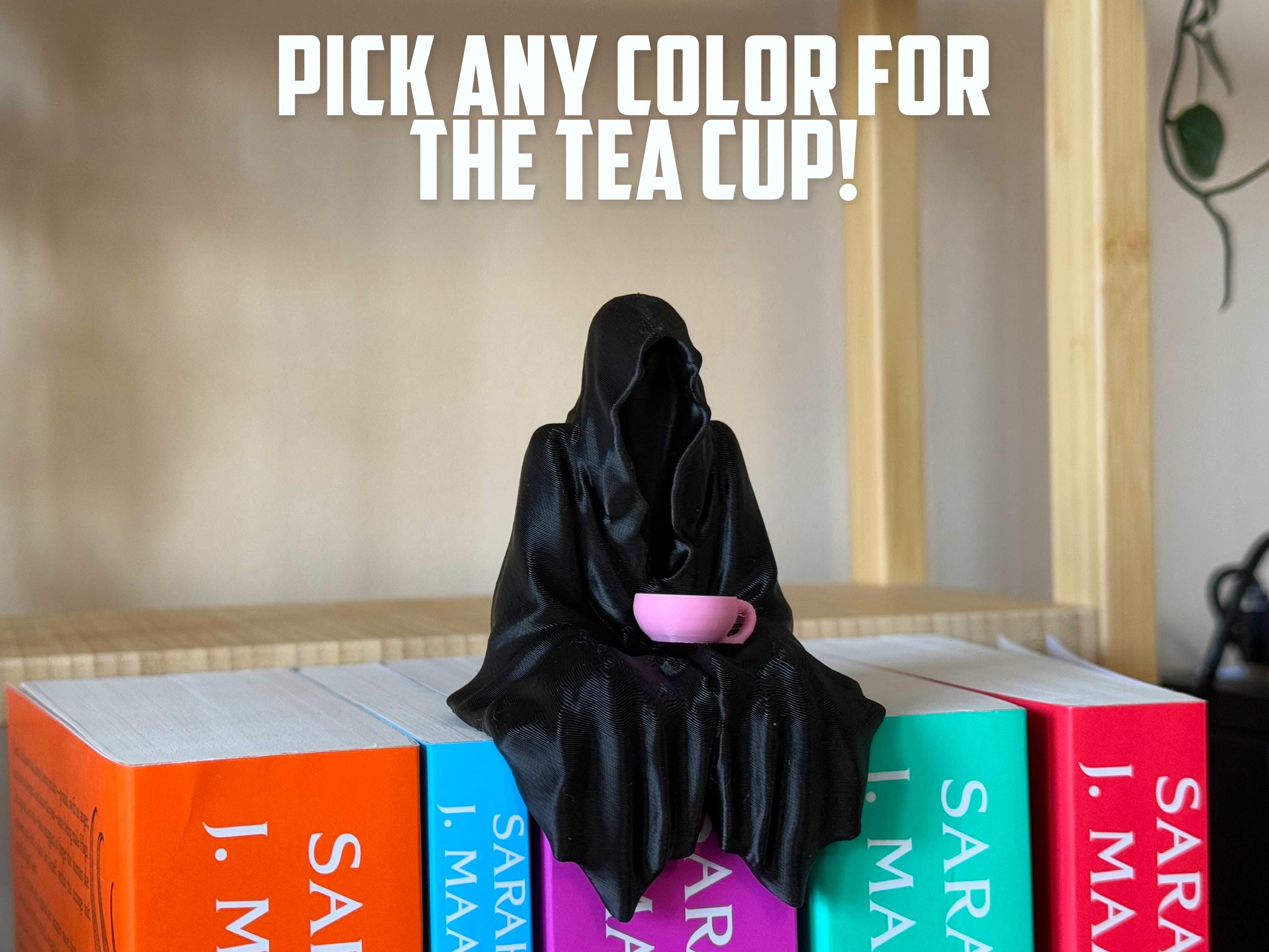 ACOTAR Suriel Bookshelf Accessory | Velaris Ghost Fantasy | Suriel Tea Court of Thorns