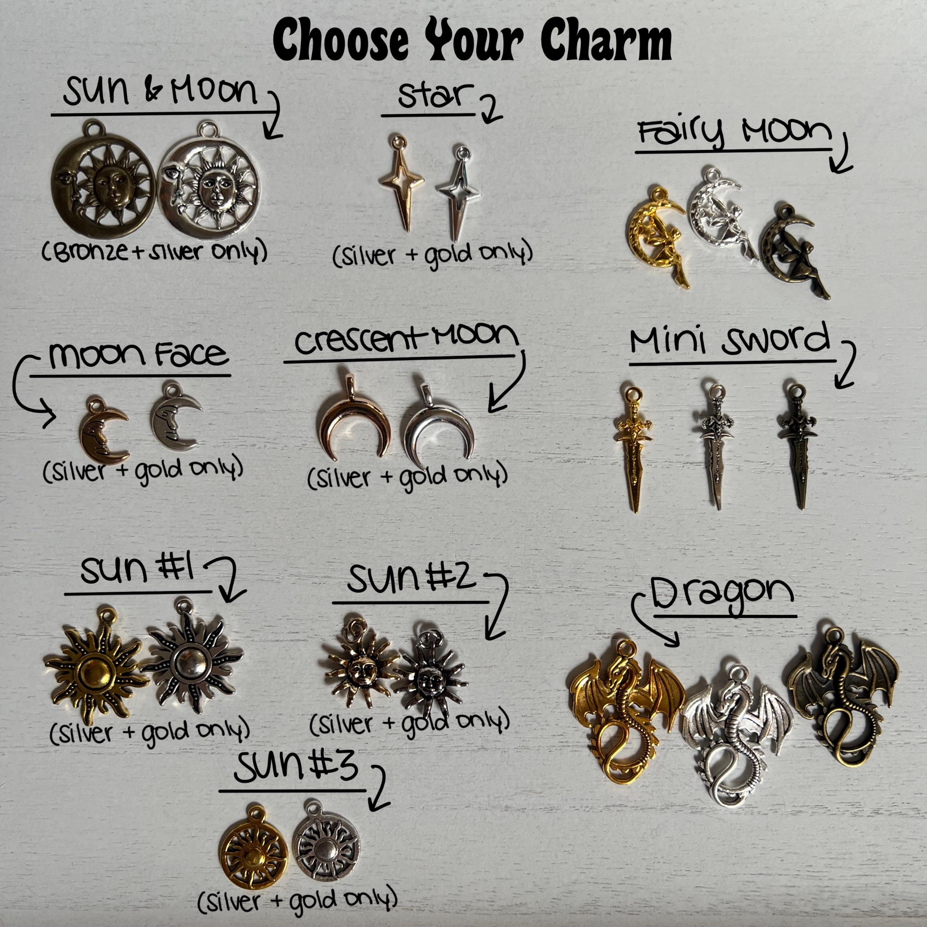 Crystal Hook Bookmark | Dragon | Fairy | Sun and Moon Bookmark | Fantasy Bookmark | Wire Bookmark | Gifts for Readers | Custom Bookmark