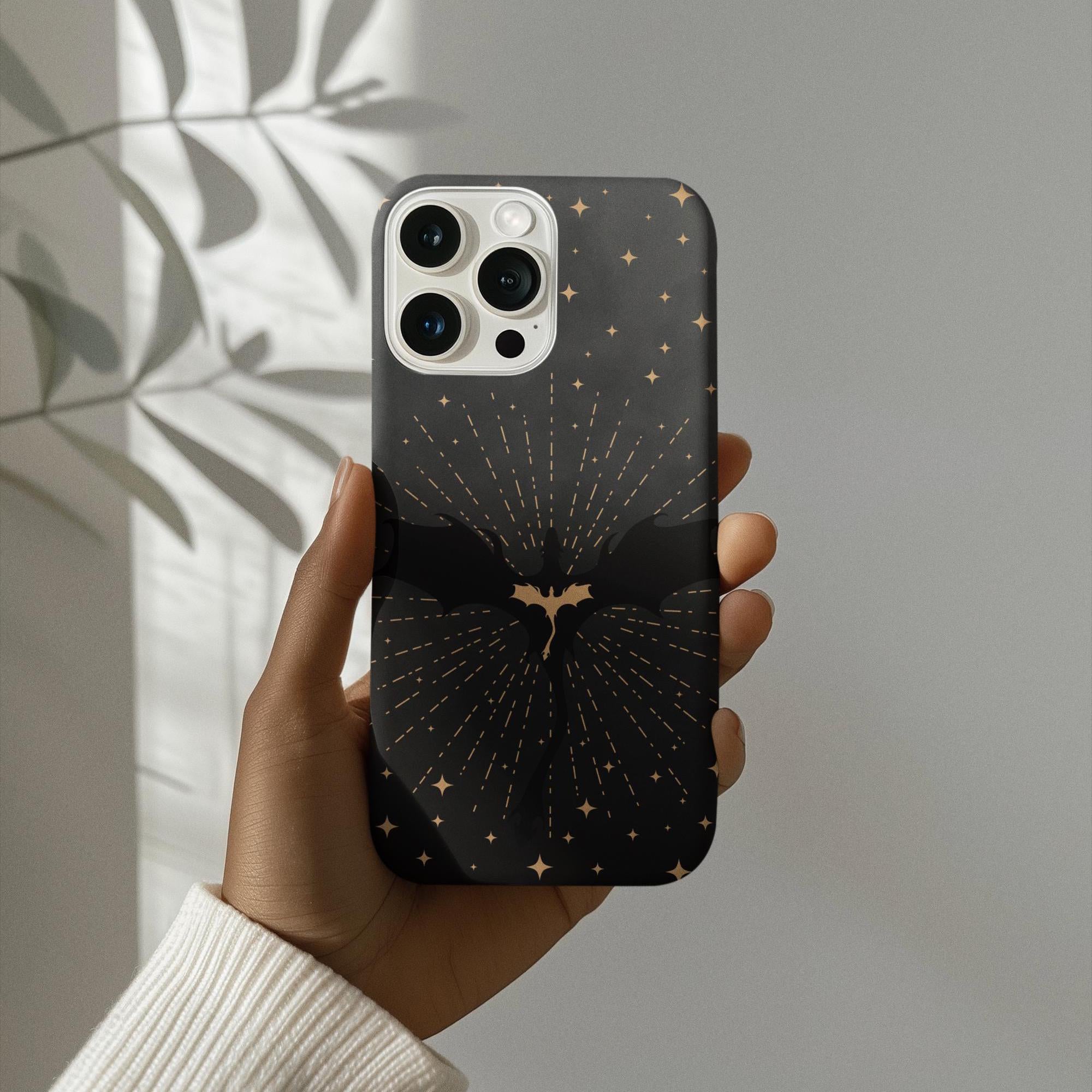 Fourth Wing Phone Case, Aesthetic Dragon Design, Bookish Merch, Cute Book Lover Gift, Basgiath War College, Book Lover Gift, Xaden Riorson