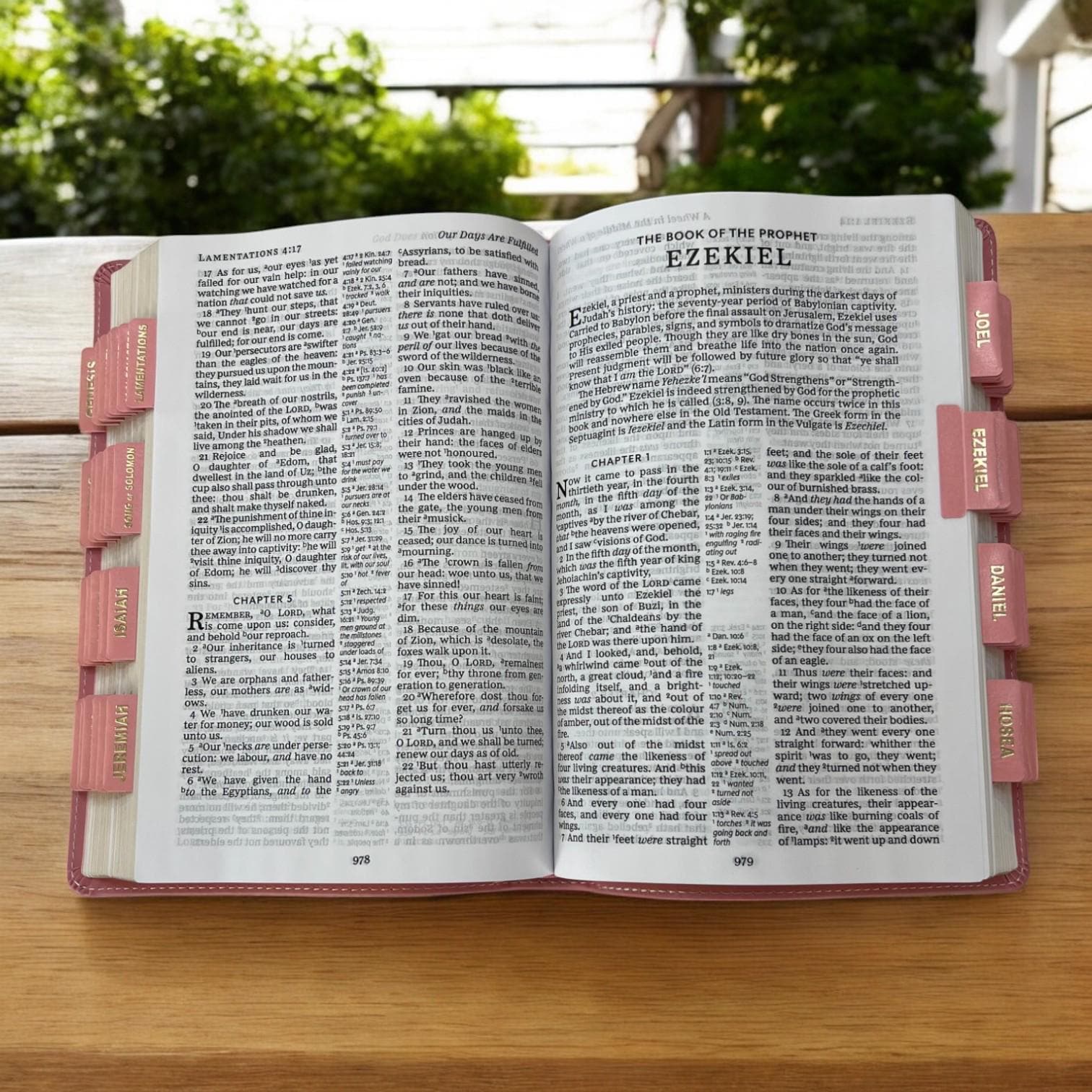 Custom Pink KJV Tabbed BIBLE with Tabs Christian Gift for Her Mom Women Girls Communion Baptism Catholic Study Confirmation Wedding Birthday