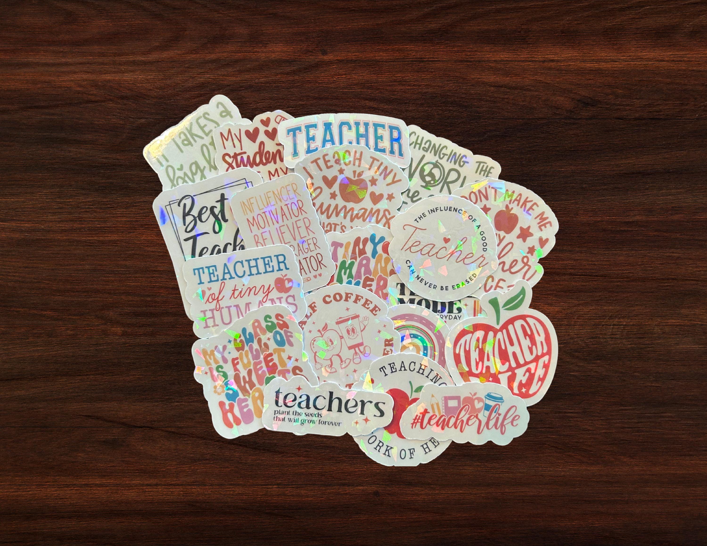 Teacher Stickers | Teacher Appreciation Stickers | Back to School | Teacher Gift | Build Your Own Sticker Pack | First Day Teacher Gift |