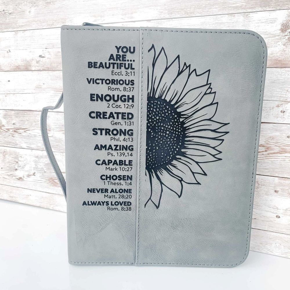 Personalized Bible Cover , Leatherette Bible Cover , Custom Gift