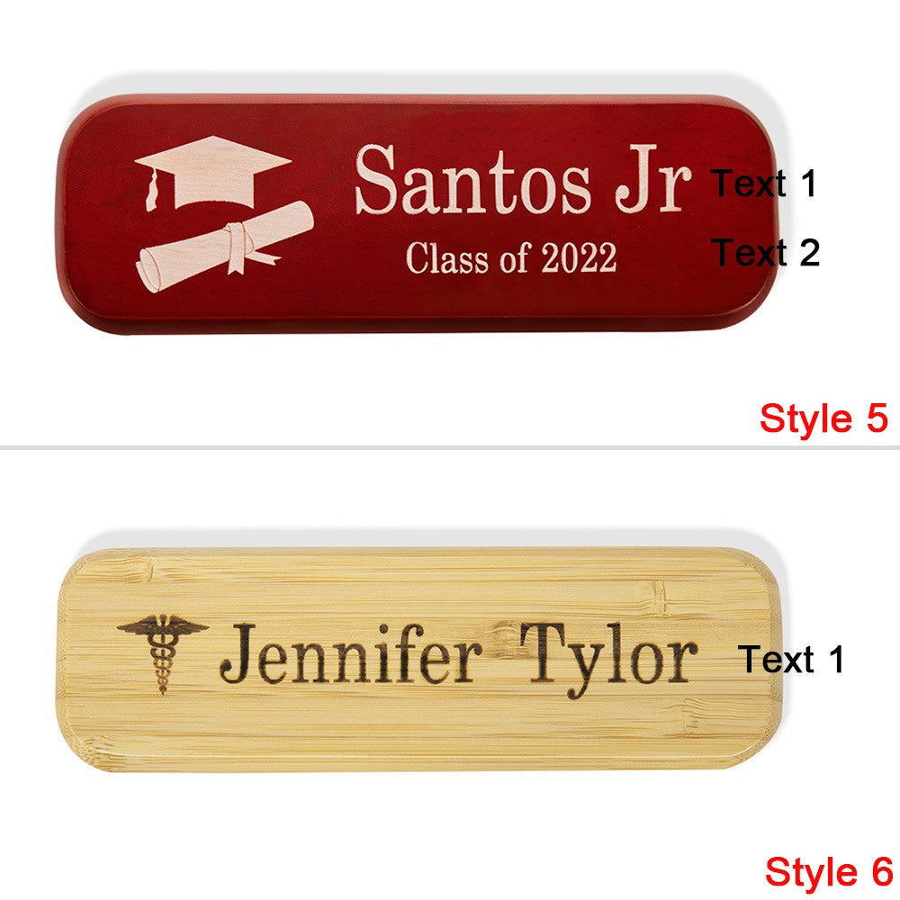 Pen & Case Sets with Gift Box, Custom Engraved Name Wooden Ballpoint Pen, Gift for Students/Lawyers/Doctors/Teachers/Graduates