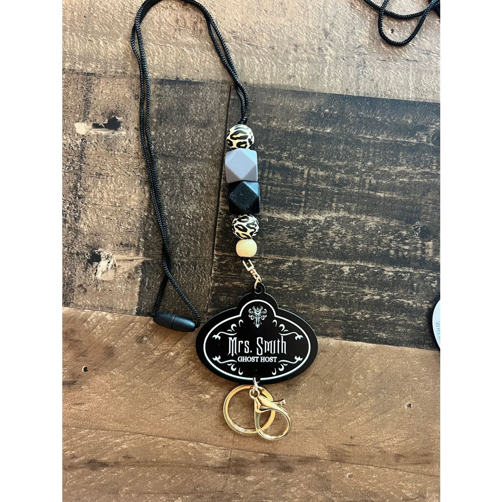 Personalized Lanyard Name Tag Badge, Teacher Lanyard