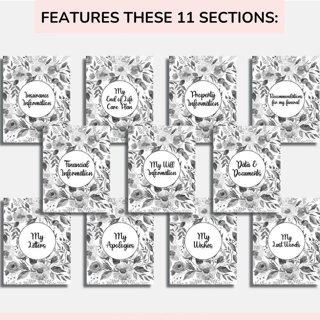 Fxck I'm Dead, End Of Life Planner