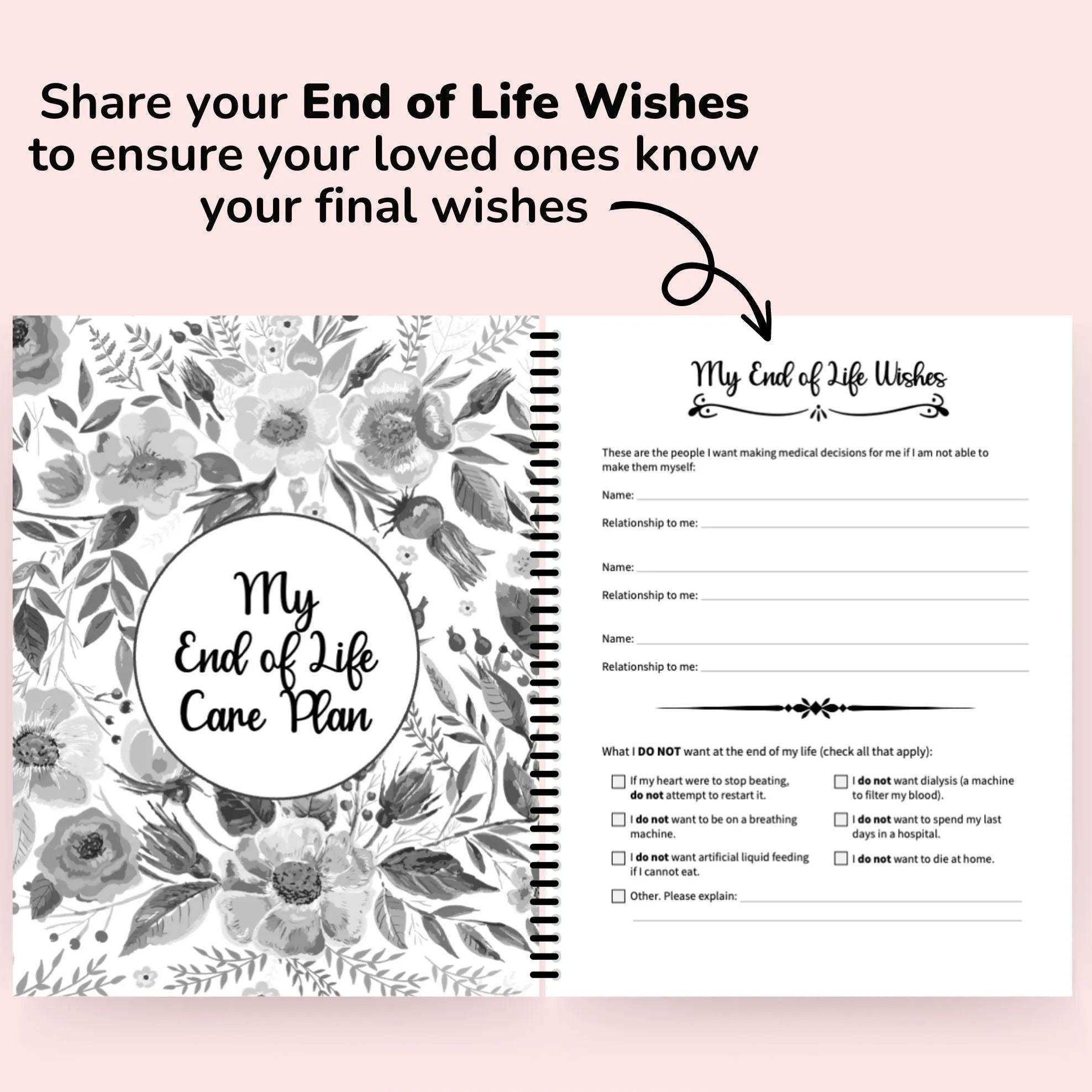 Fxck I'm Dead, End Of Life Planner