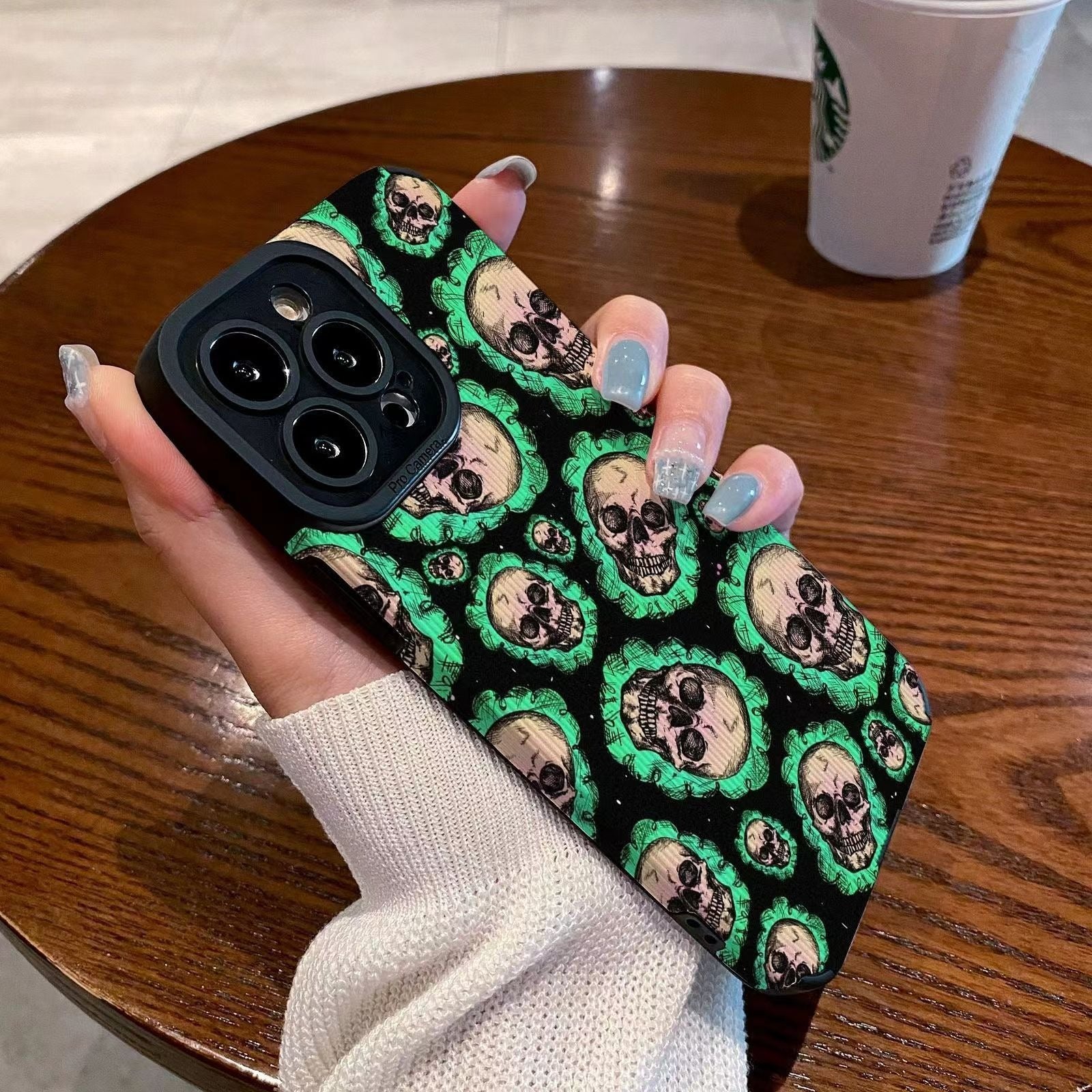 Skull Pattern iPhone Case