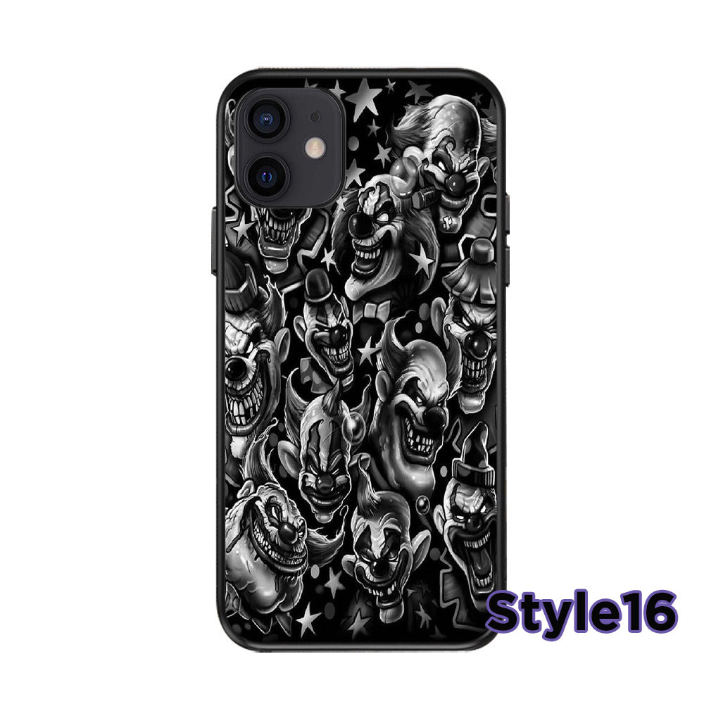 Skeleton Skull Design Phone Case,Multiple Styles Available,Halloween Vibes,iPhone, Pixel, Samsung