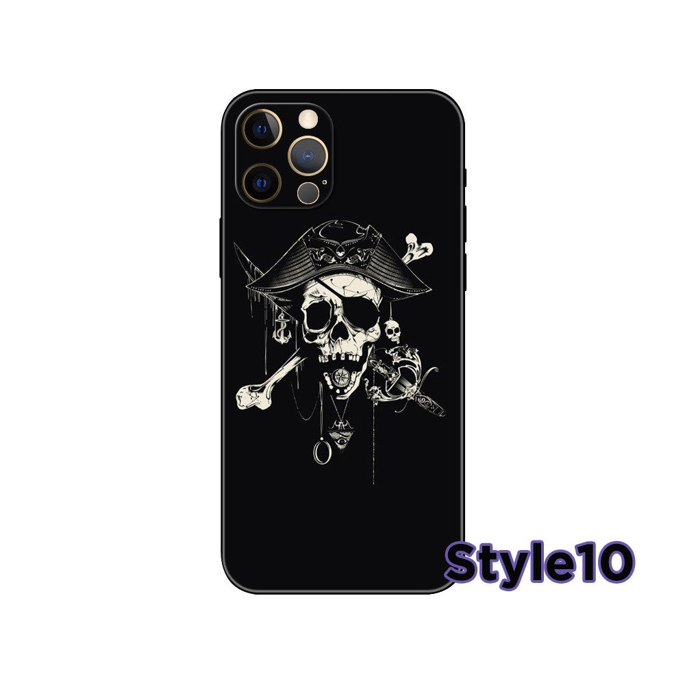 Skeleton Design iPhone Case,Multiple Styles Available,Halloween Vibes
