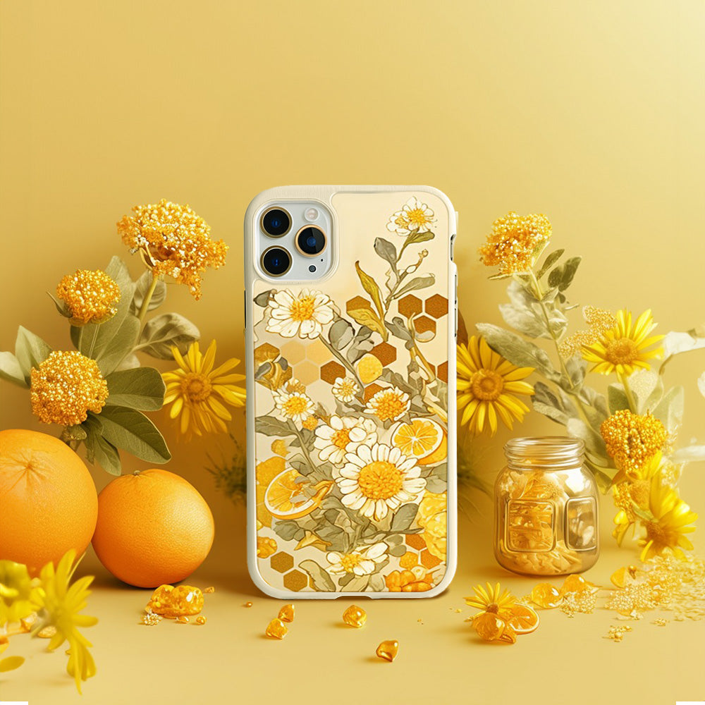 Floral and Honeycomb 3D Phone Case Collection,Multiple Styles for iPhone, Samsung Galaxy, Google Pixel