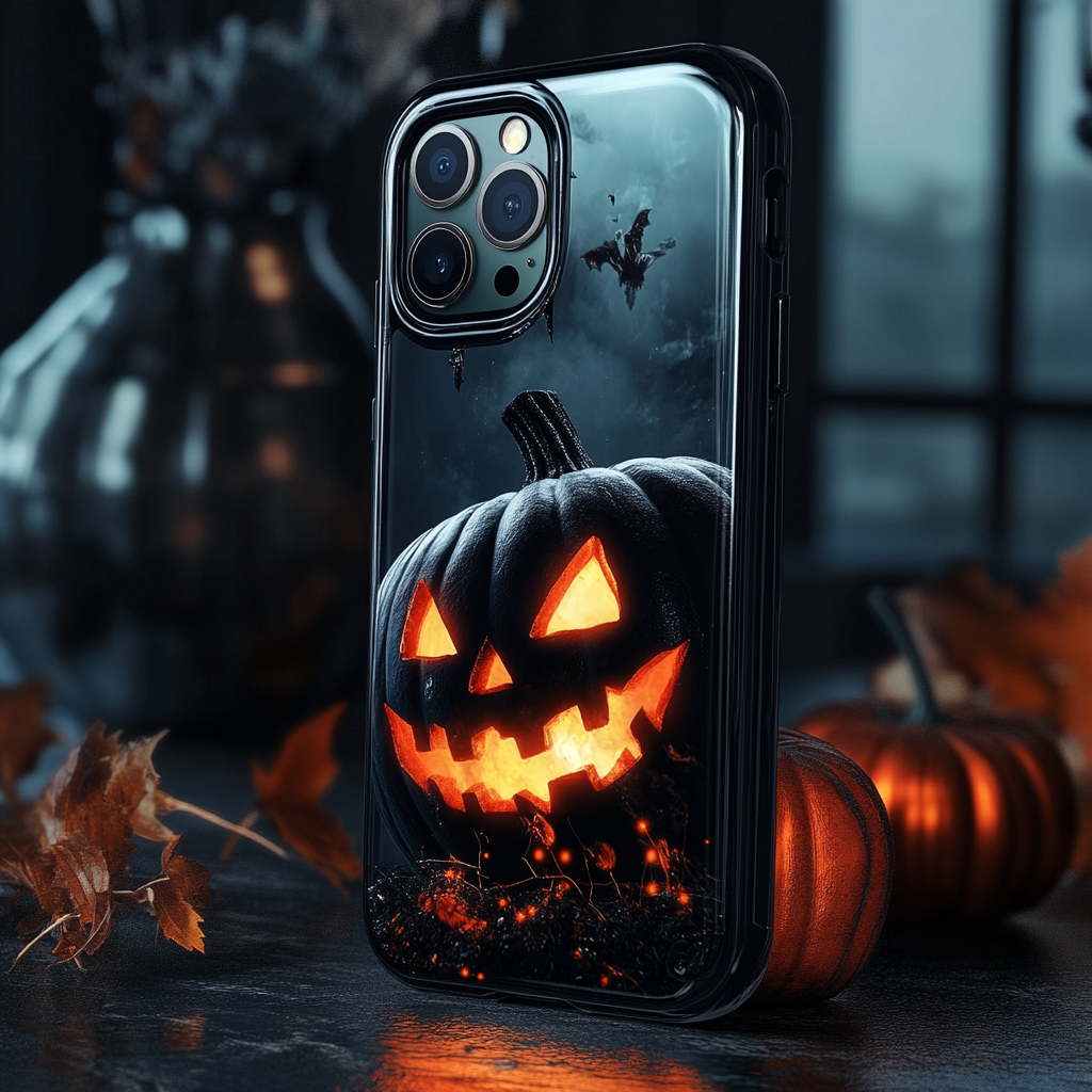 Halloween Pumpkin Phone Case Collection,Multiple Styles for iPhone, Samsung Galaxy, Google Pixel