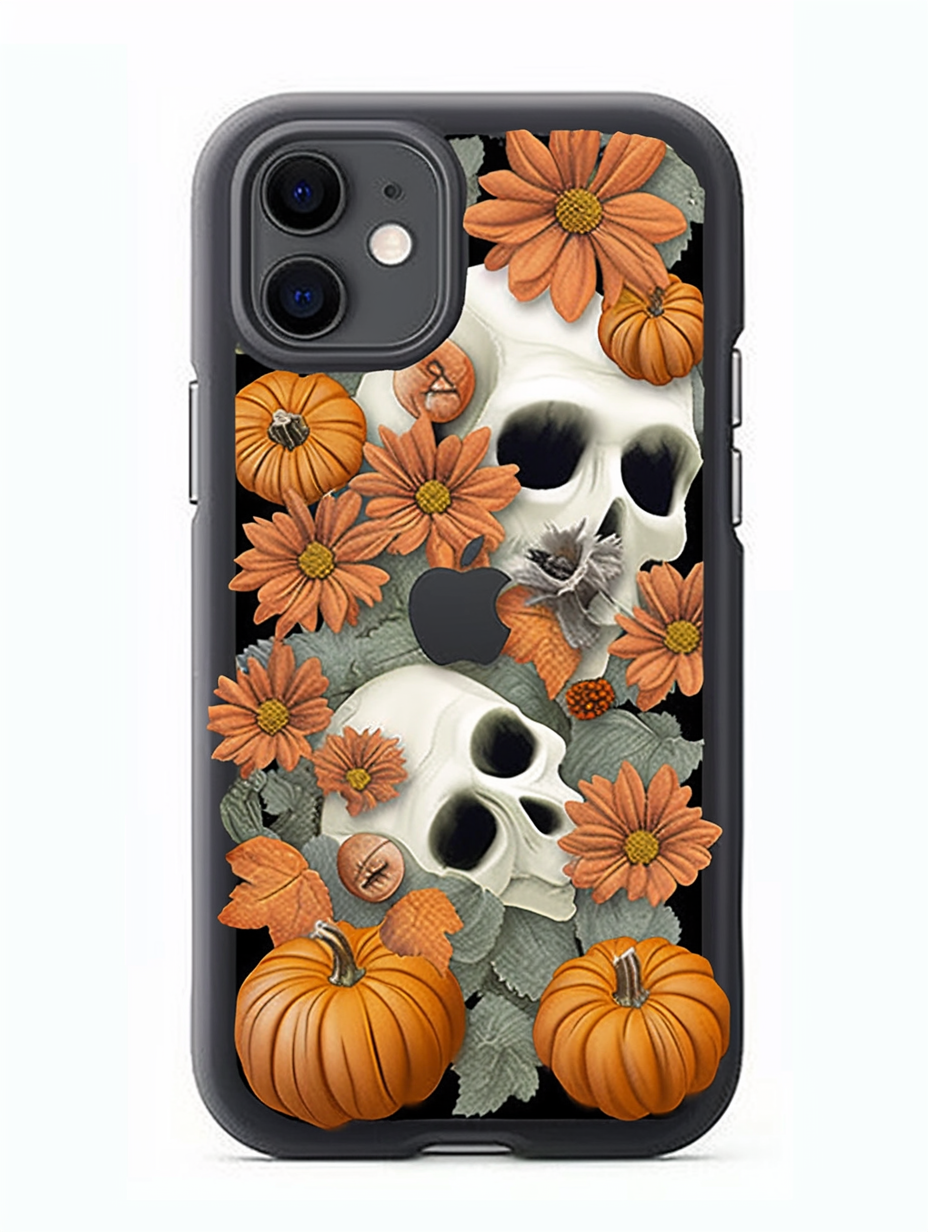3D Gothic Skull Phone Case Collection,Multiple Styles for iPhone, Samsung Galaxy, Google Pixel