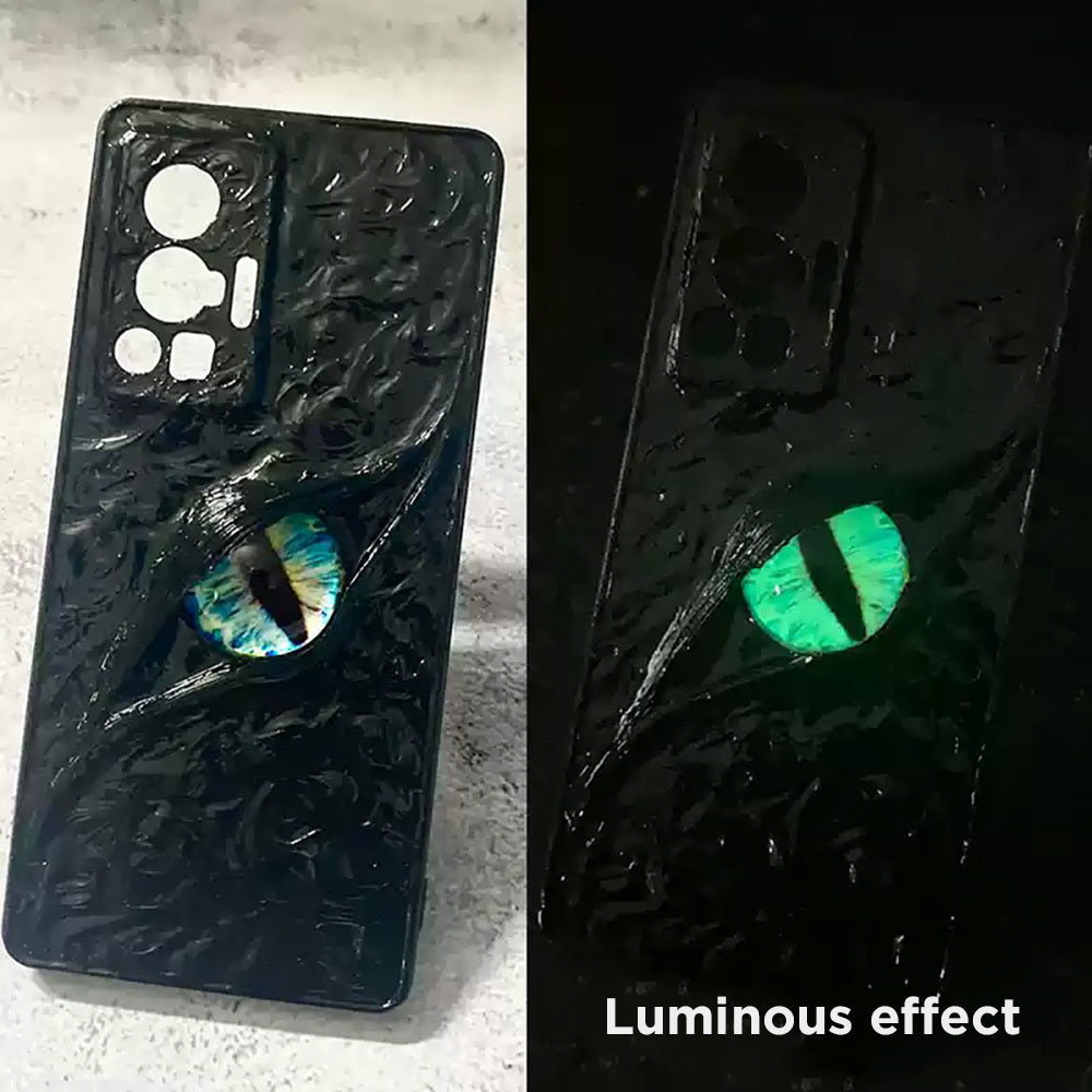 Glow in the Dark 3D Eye Of Cthulhu Phone Case,Multiple Styles for Halloween, Spooky szn/Spooky Season, Spooky Season, for iPhone