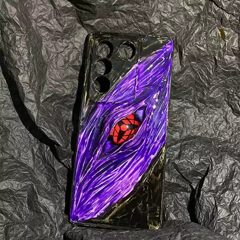 Glow in the Dark 3D Eye Of Cthulhu Phone Case,Multiple Styles for Halloween, Spooky szn/Spooky Season, Spooky Season, for iPhone