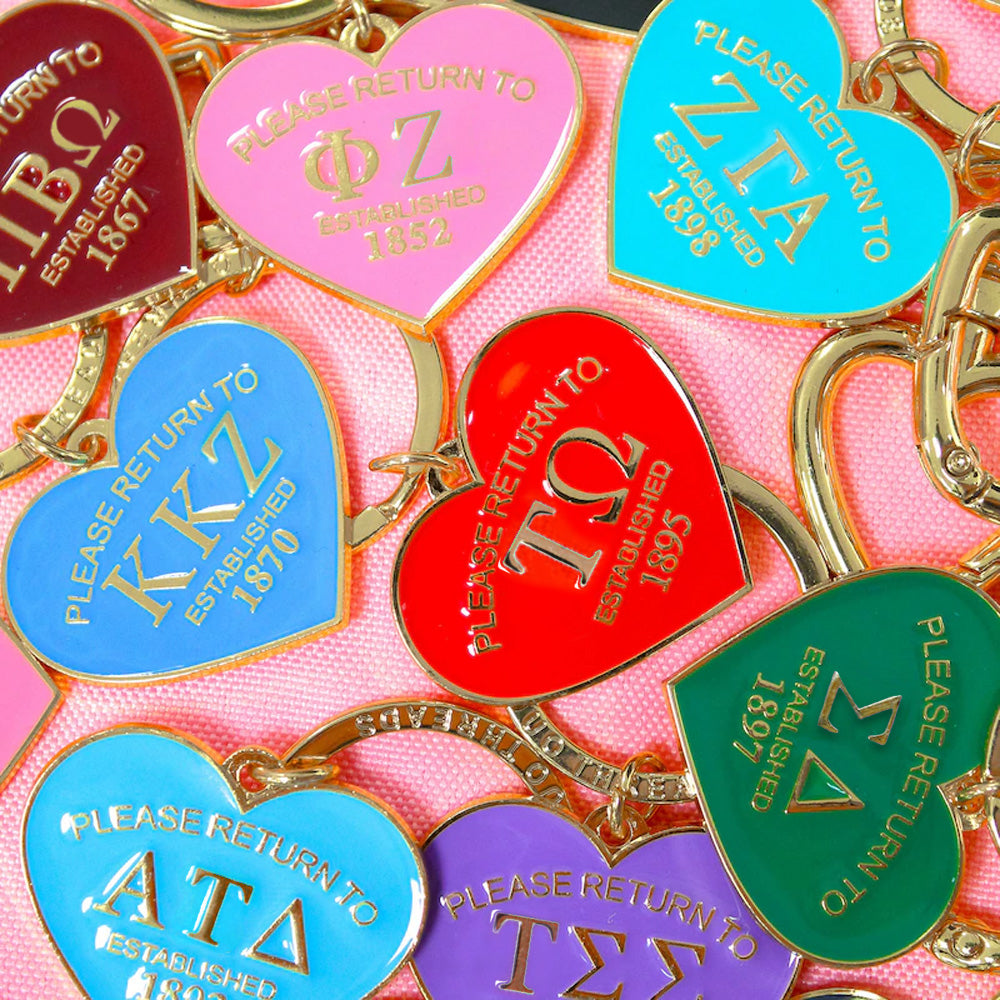 Sorority Please Return Key Ring