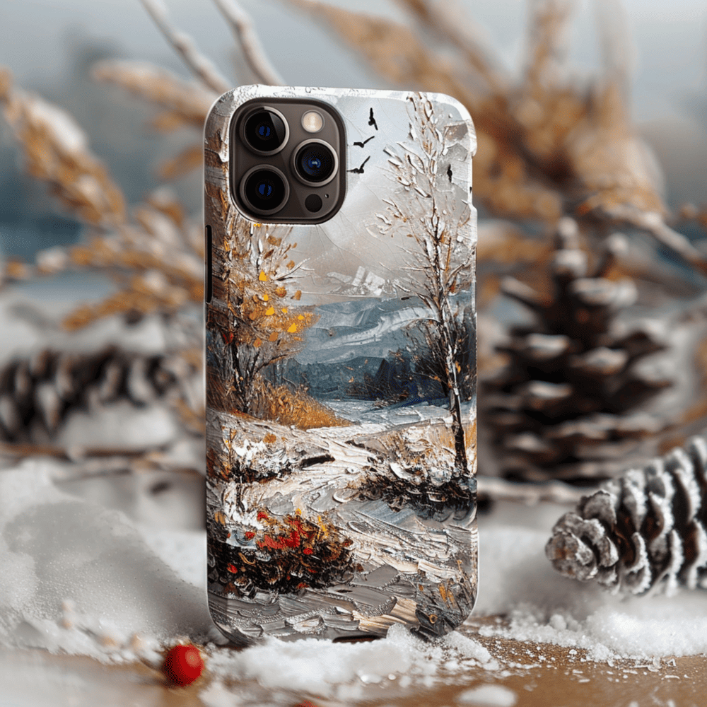 Oil Painting Style Phone Case,Multiple Designs for iPhone, Samsung Galaxy