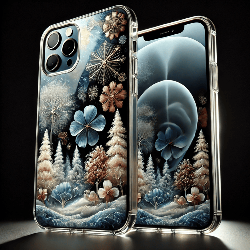 Glass Art Style Phone Case,Elegant and Artistic Design, Multiple Styles Available for iPhone, Samsung Galaxy, Google Pixel, Xiaomi