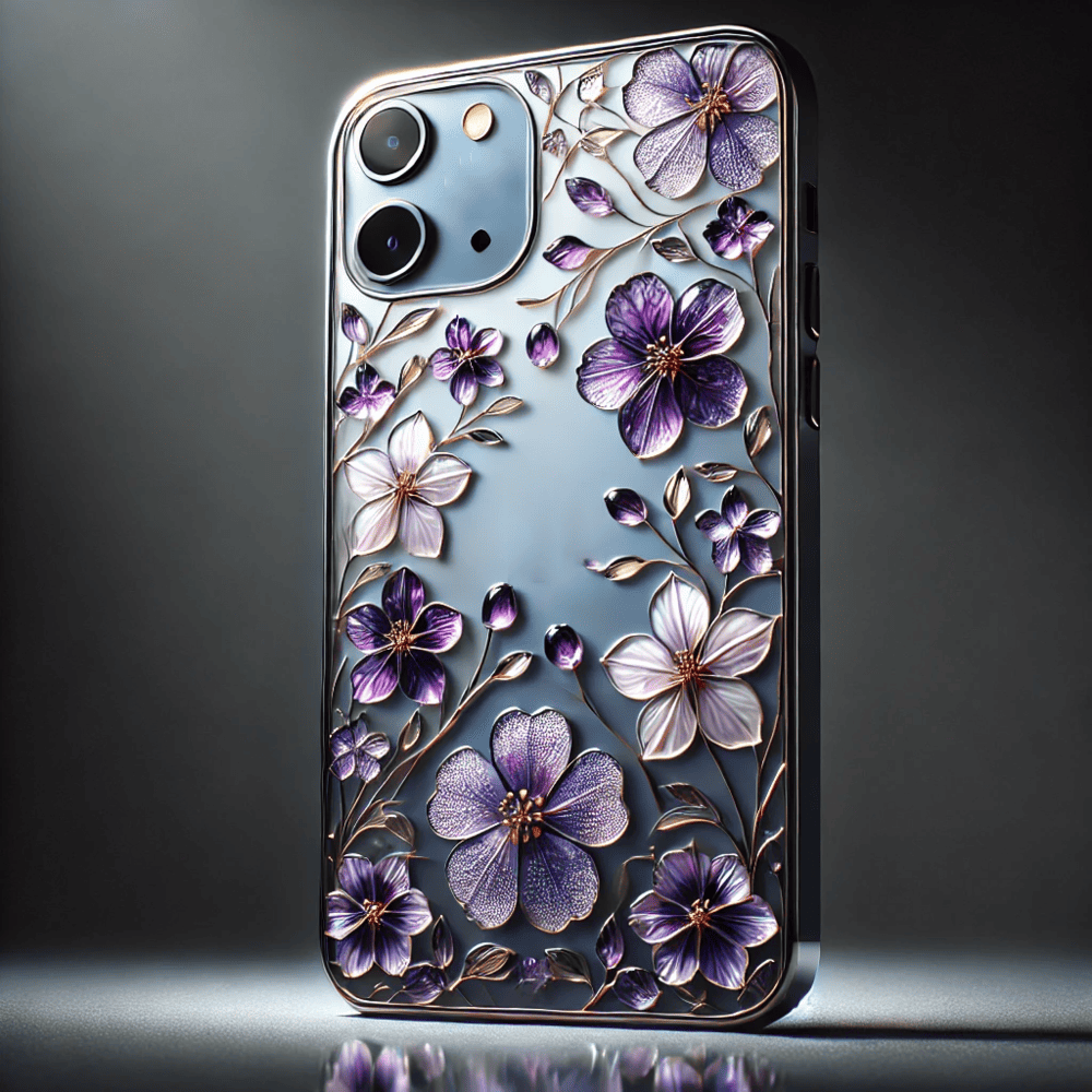 Personalized Floral Birth Month Phone Case , Multiple Styles Available for iPhone, Samsung Galaxy, Google Pixel, Xiaomi