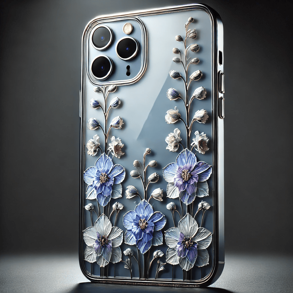 Personalized Floral Birth Month Phone Case , Multiple Styles Available for iPhone, Samsung Galaxy, Google Pixel, Xiaomi