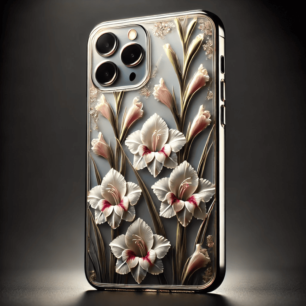 Personalized Floral Birth Month Phone Case , Multiple Styles Available for iPhone, Samsung Galaxy, Google Pixel, Xiaomi