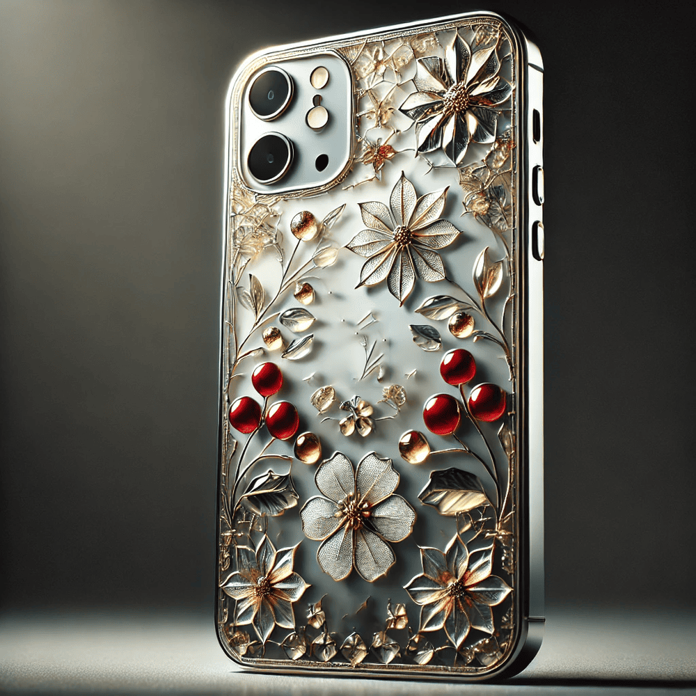 Personalized Floral Birth Month Phone Case , Multiple Styles Available for iPhone, Samsung Galaxy, Google Pixel, Xiaomi