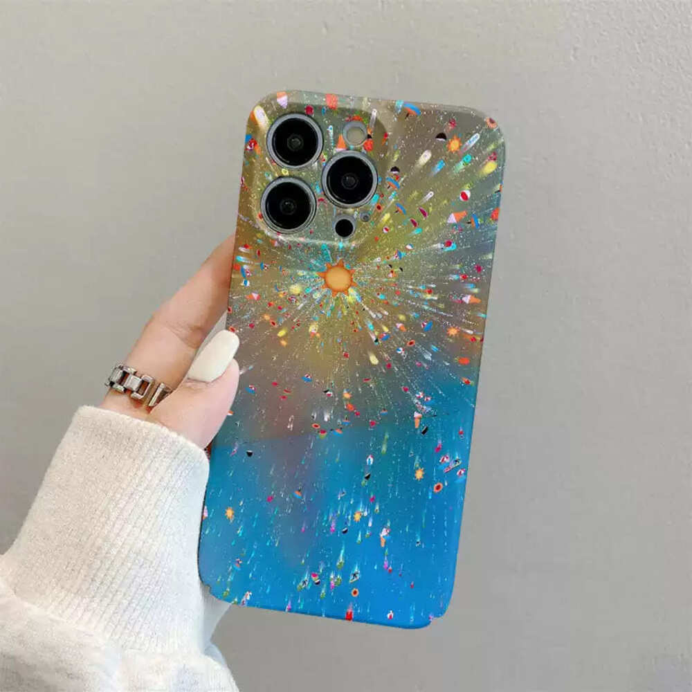 Vibrant Dreamscape Colorful Phone Case，Gradient Fantasy Protective Cover For iPhone, Samsung Galaxy, Google Pixel, Xiaomi