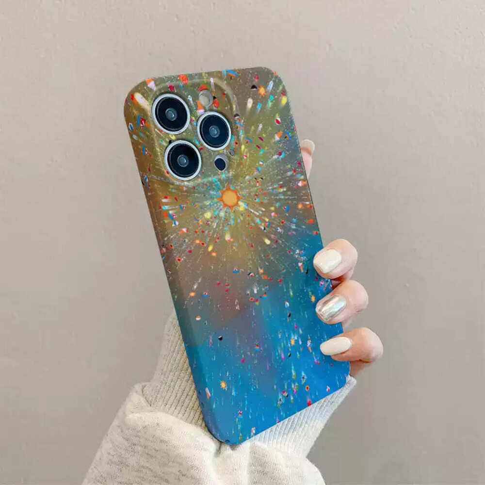 Vibrant Dreamscape Colorful Phone Case，Gradient Fantasy Protective Cover For iPhone, Samsung Galaxy, Google Pixel, Xiaomi