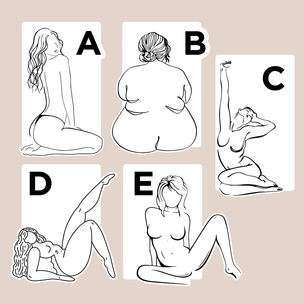 Modern Woman Shape Bookmark, Trendy Line Art Bookmark, A Special Gift for Book Lovers