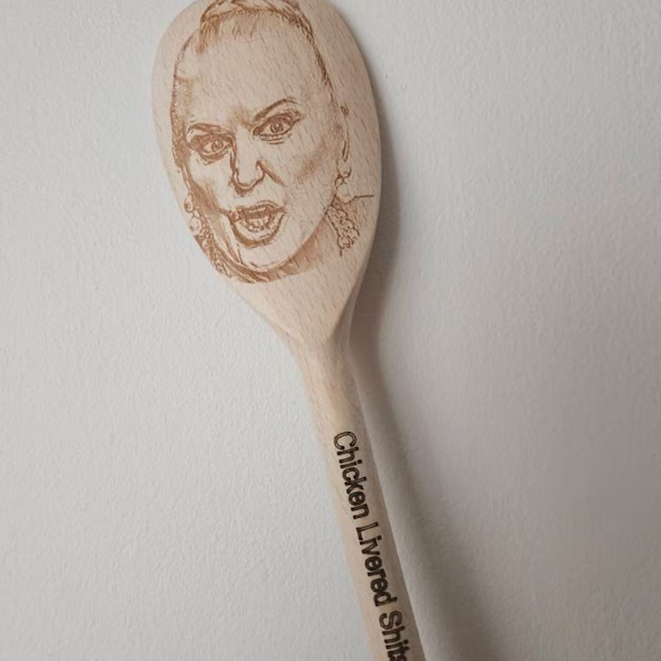 Have ANY FACE Engraved on a Spoon! Fun, unique and quirky gift! Stocking Filler, Secret Santa! Mother's / Father's Day, Milestone Birthday!