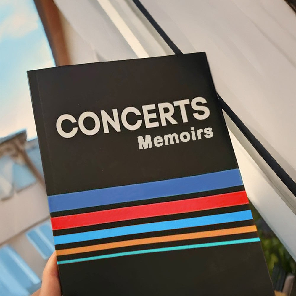 Concert Journal Track Favorite Concerts