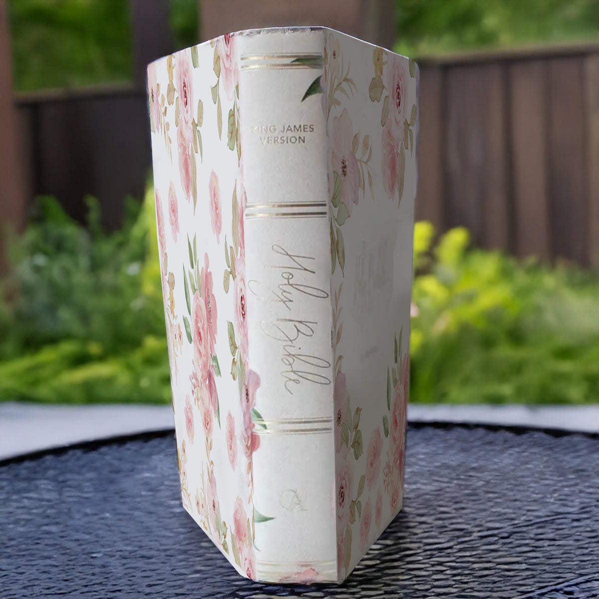 Tabbed Bible with Flowers KJV Bible for Women Christian Gift for Her Custom Bible with Tabs Faux Leather Floral Bible for Women Bible Study