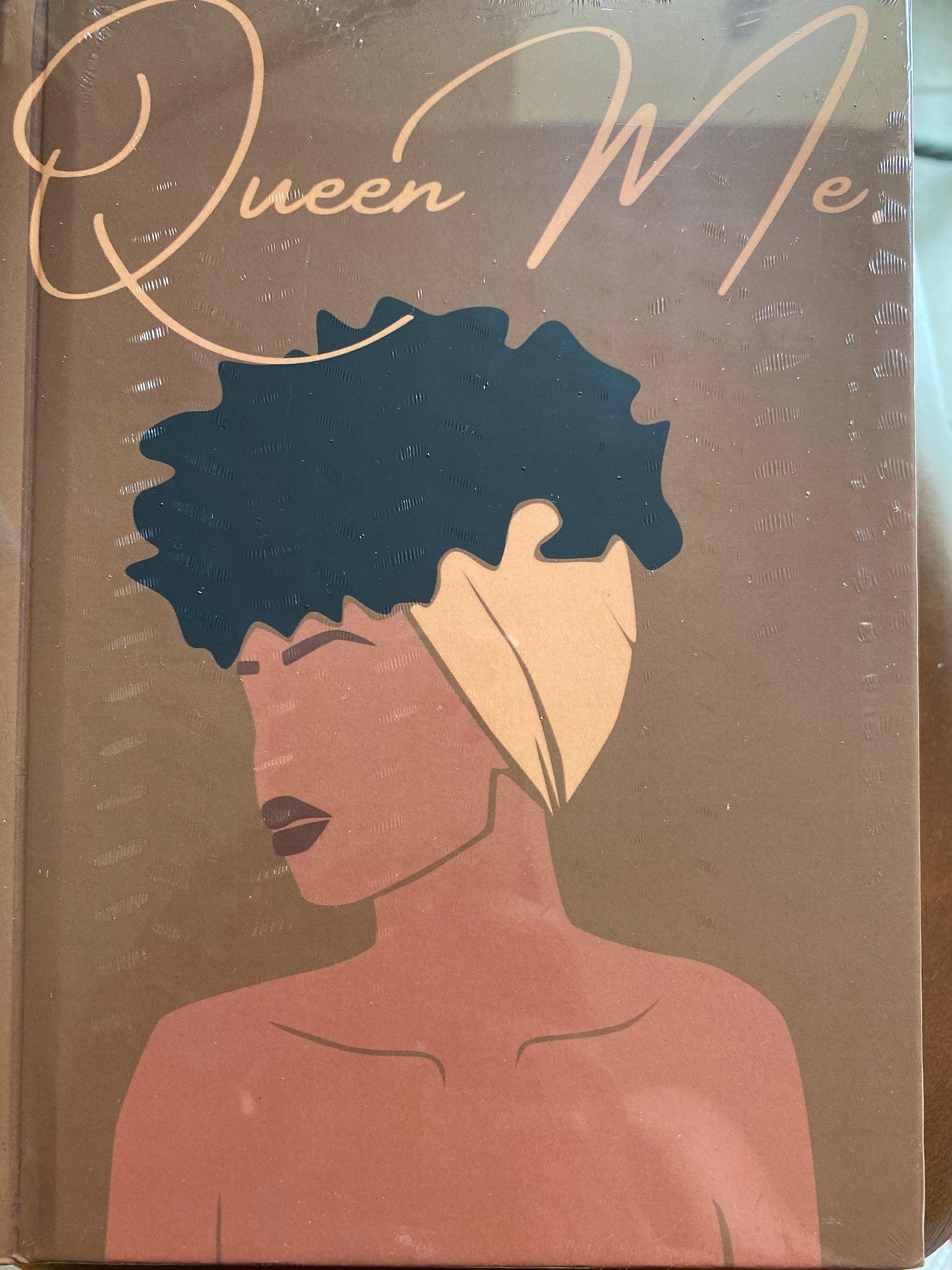 Black Girl Magic Journal | Hardcover Journal | Big Chop Gift | Melanin Notebook |Natural Hair Gift| Crown | Black Queen| Black Girl Diary