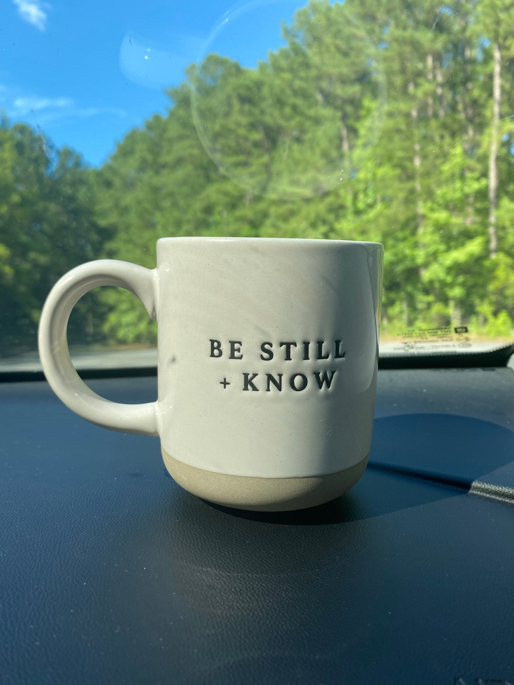 Be Still + Know Coffee Mug | Psalm 46:10 Scripture Coffee Mug | Christian Mug | Bible Verse Mug | Positive Coffee Mug | Bible Study Gift