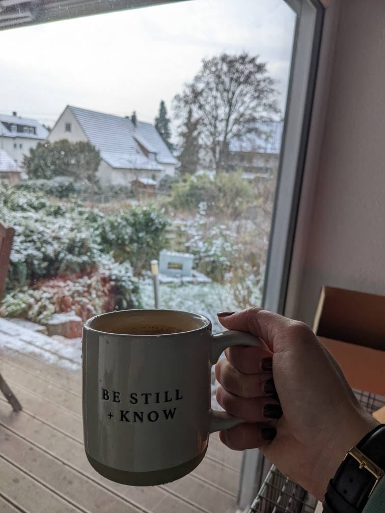 Be Still + Know Coffee Mug | Psalm 46:10 Scripture Coffee Mug | Christian Mug | Bible Verse Mug | Positive Coffee Mug | Bible Study Gift