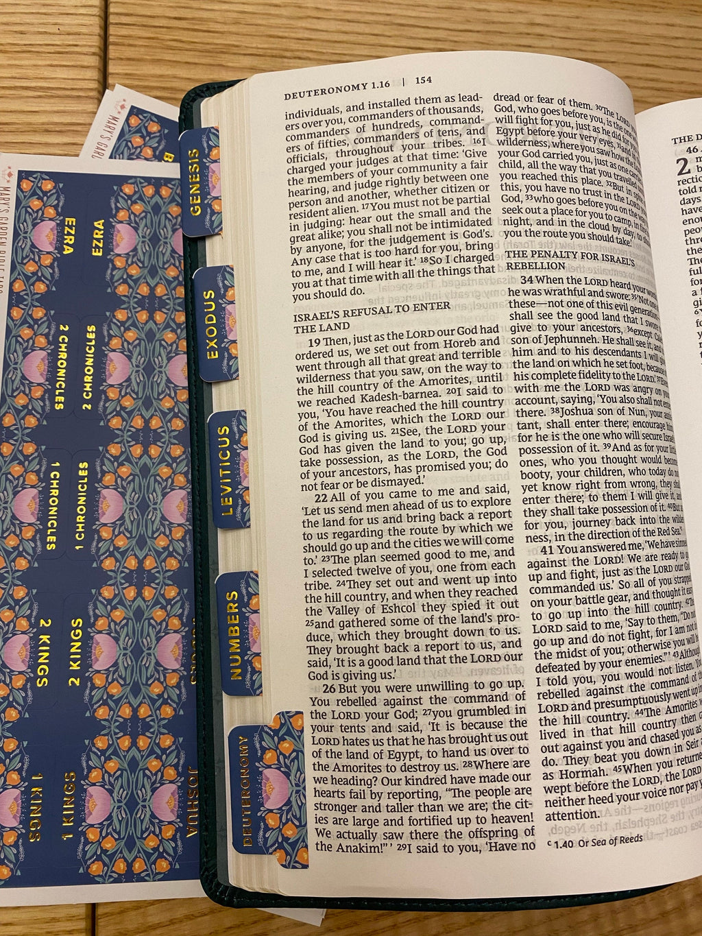 Mary's Garden Catholic Bible Tabs