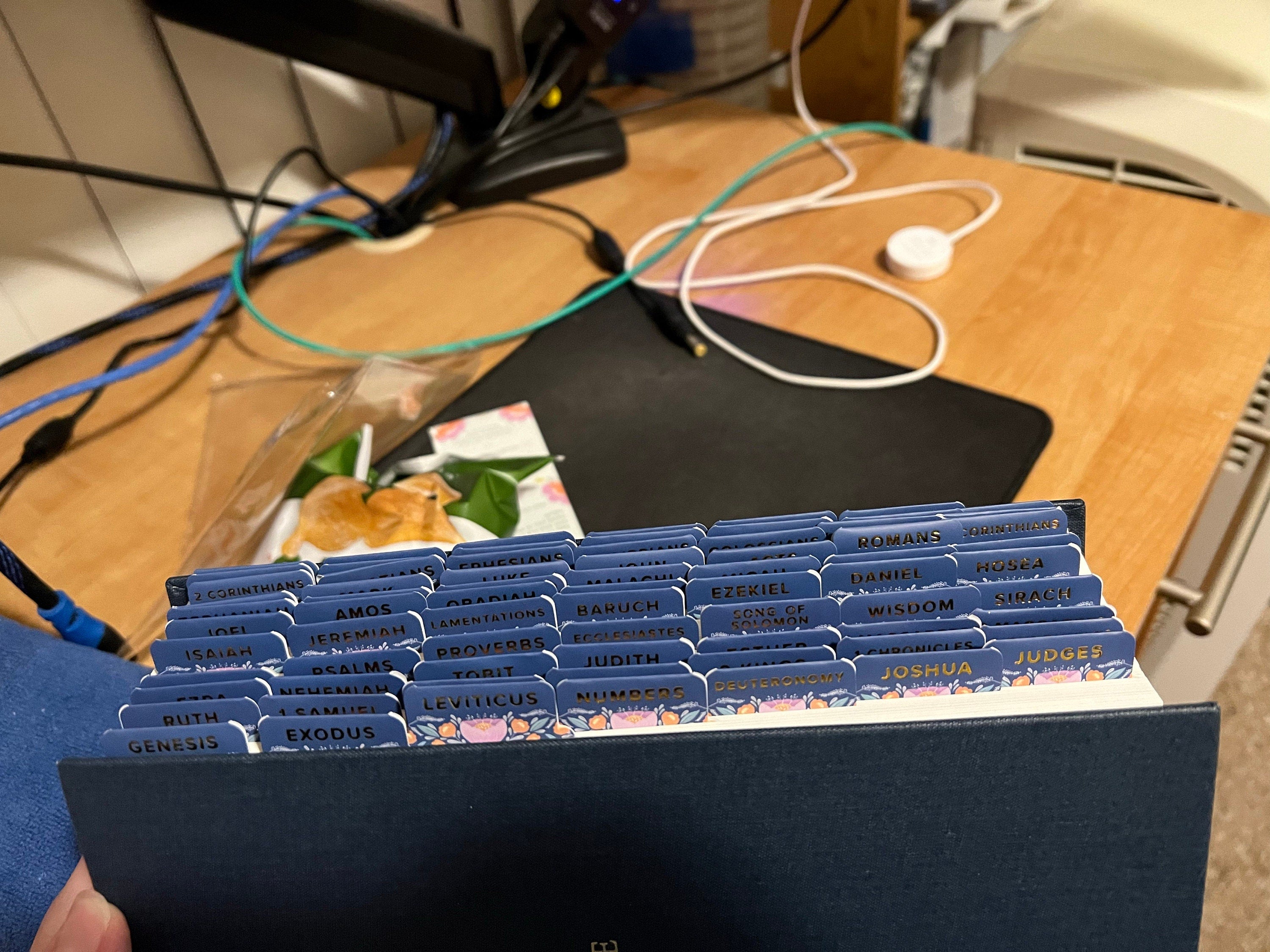 Mary's Garden Catholic Bible Tabs