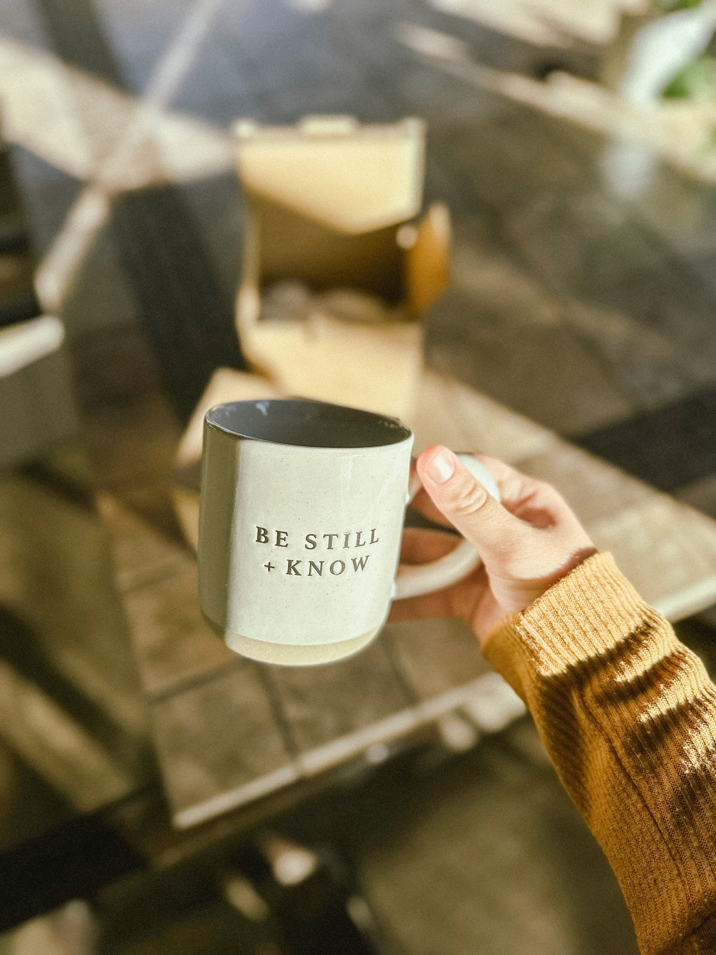Be Still + Know Coffee Mug | Psalm 46:10 Scripture Coffee Mug | Christian Mug | Bible Verse Mug | Positive Coffee Mug | Bible Study Gift