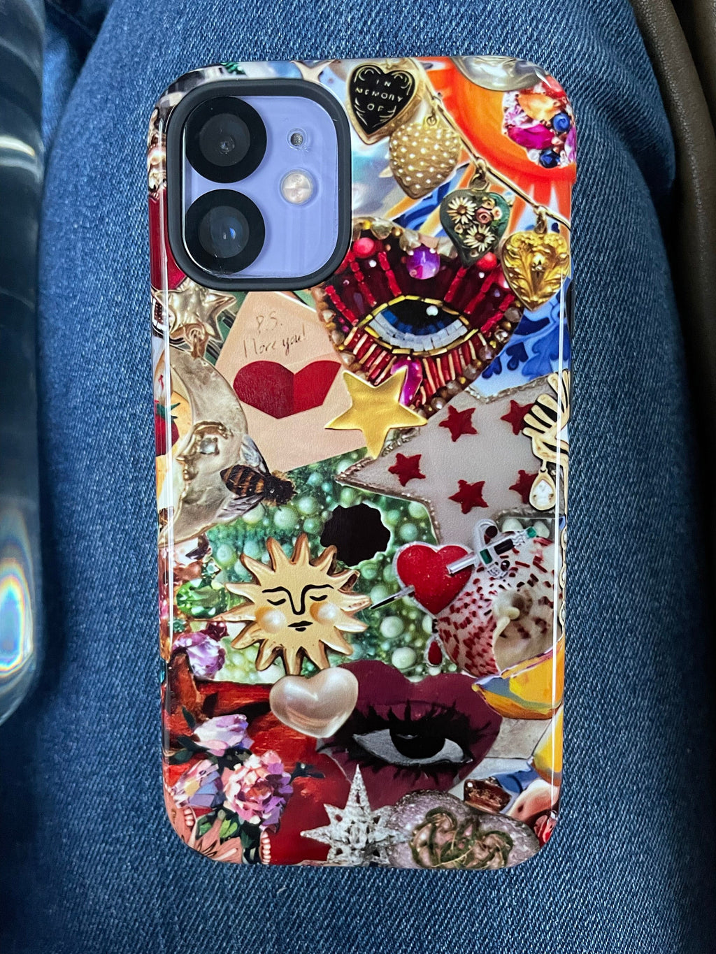 Vintage Mosaic Charm Phone Case, Mosaic Tiles Case, Mosaic Art, iPhone 15 14 13 12 11 Pro Max 8 Plus X, Samsung Galaxy S23 S22 S20 Ultra