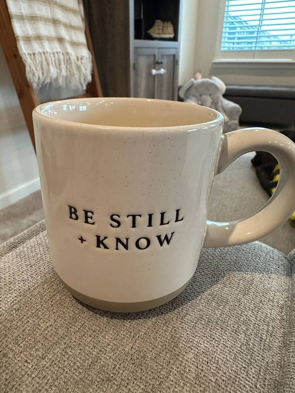 Be Still + Know Coffee Mug | Psalm 46:10 Scripture Coffee Mug | Christian Mug | Bible Verse Mug | Positive Coffee Mug | Bible Study Gift