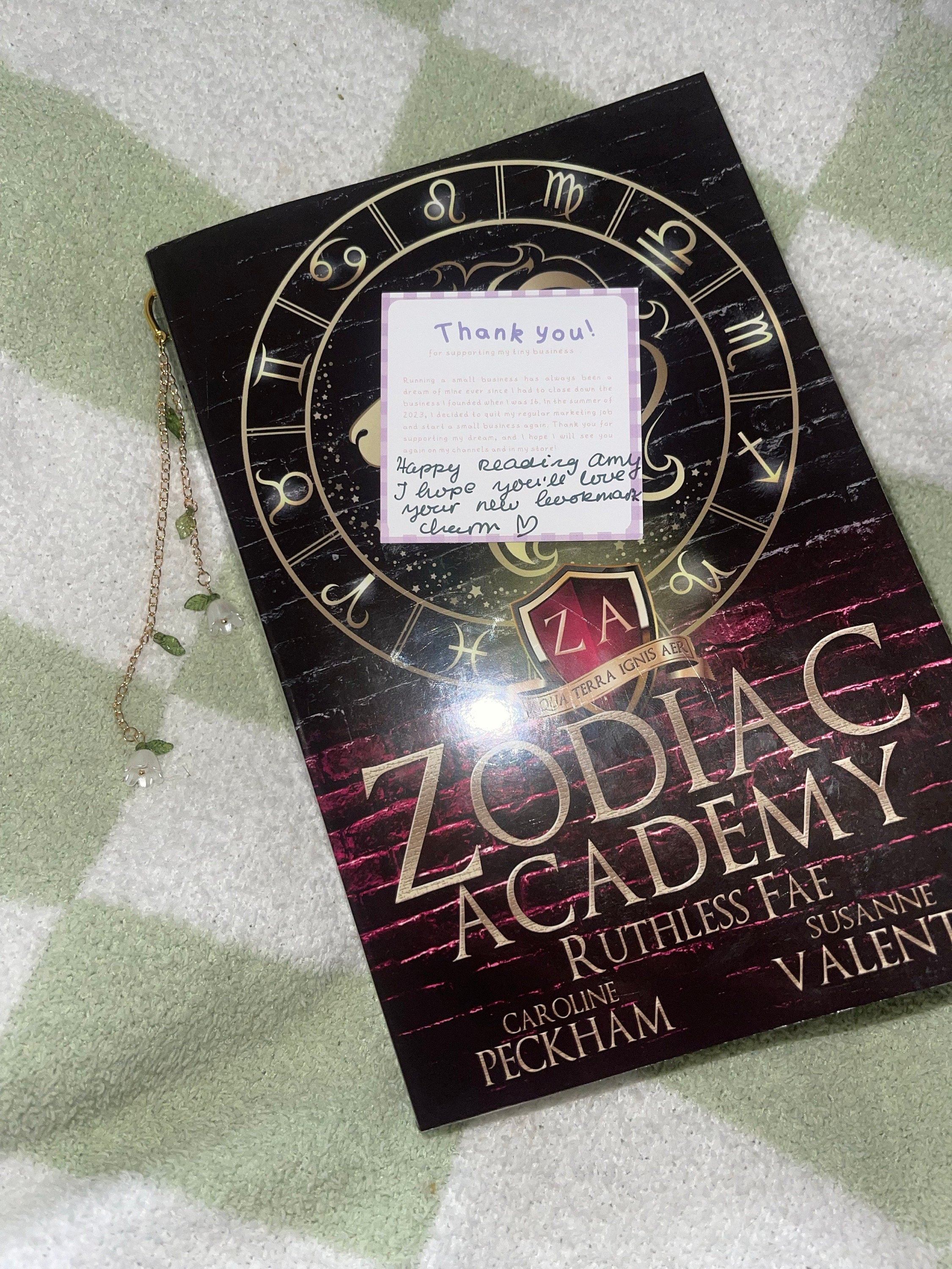 Flower bookmark Multiple colors available charm Metal bookmark Page marker bookmark charm Fairycore Floral Bookish gifts Book accessories