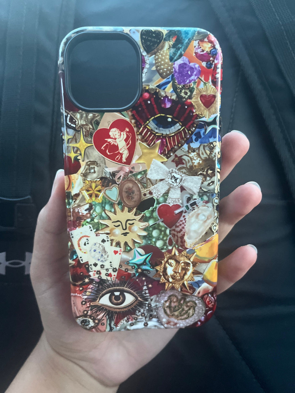 Vintage Mosaic Charm Phone Case, Mosaic Tiles Case, Mosaic Art, iPhone 15 14 13 12 11 Pro Max 8 Plus X, Samsung Galaxy S23 S22 S20 Ultra