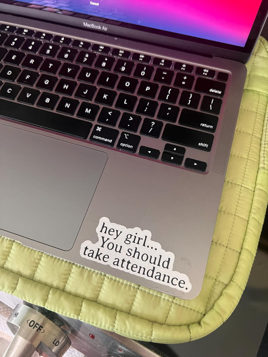 Teacher Stickers, Funny Gift for Teachers, Hey Girl, You should take attendance