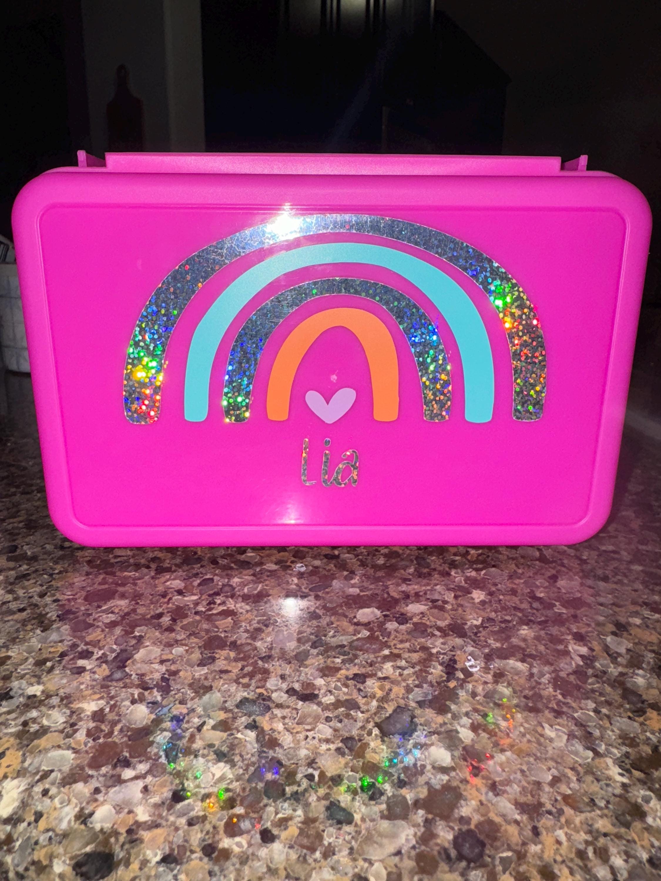 Back To School Pencil Case, Personalized Pencil Box, Girls School Supplies, Monogram Pencil Box, Personalized Storage Box