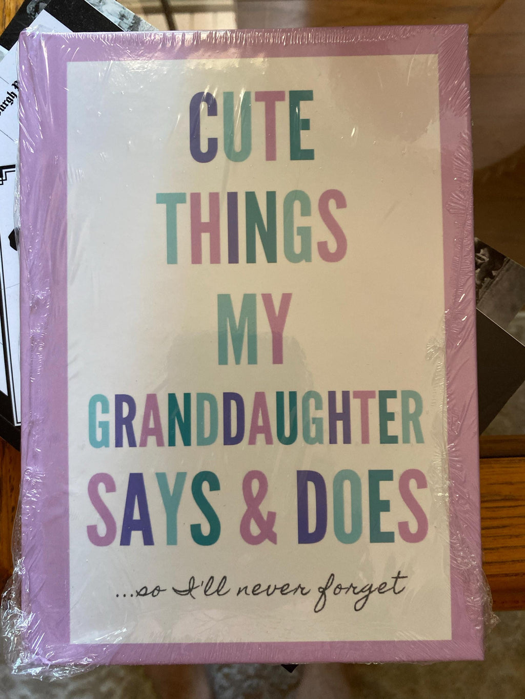 Grandparents Journal for Grandma Gift from Grandkids Memory Book Grandmother Notebook Mother's Day Gift for Nana Birthday Gift for Mom Wife