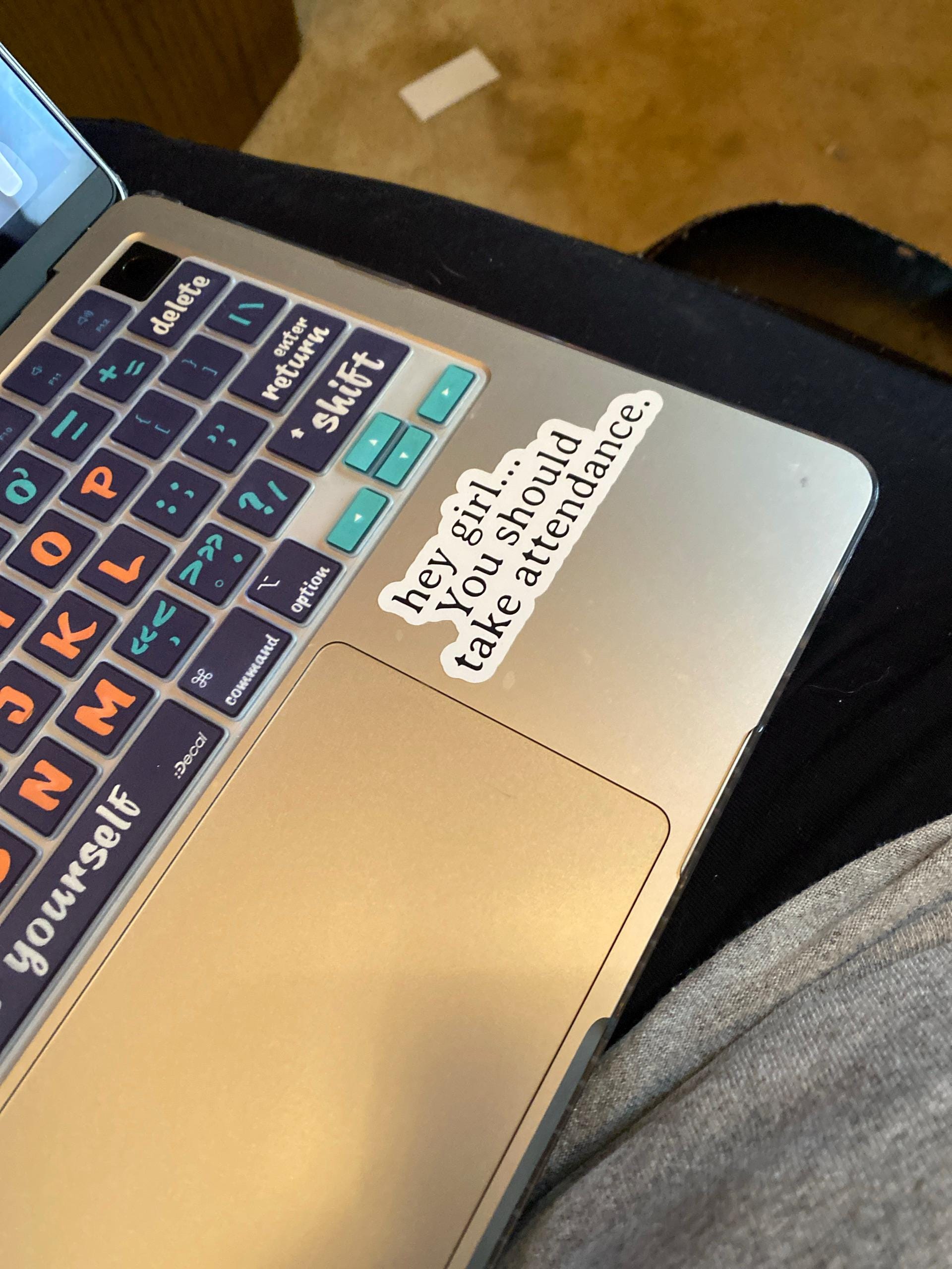 Teacher Stickers, Funny Gift for Teachers, Hey Girl, You should take attendance