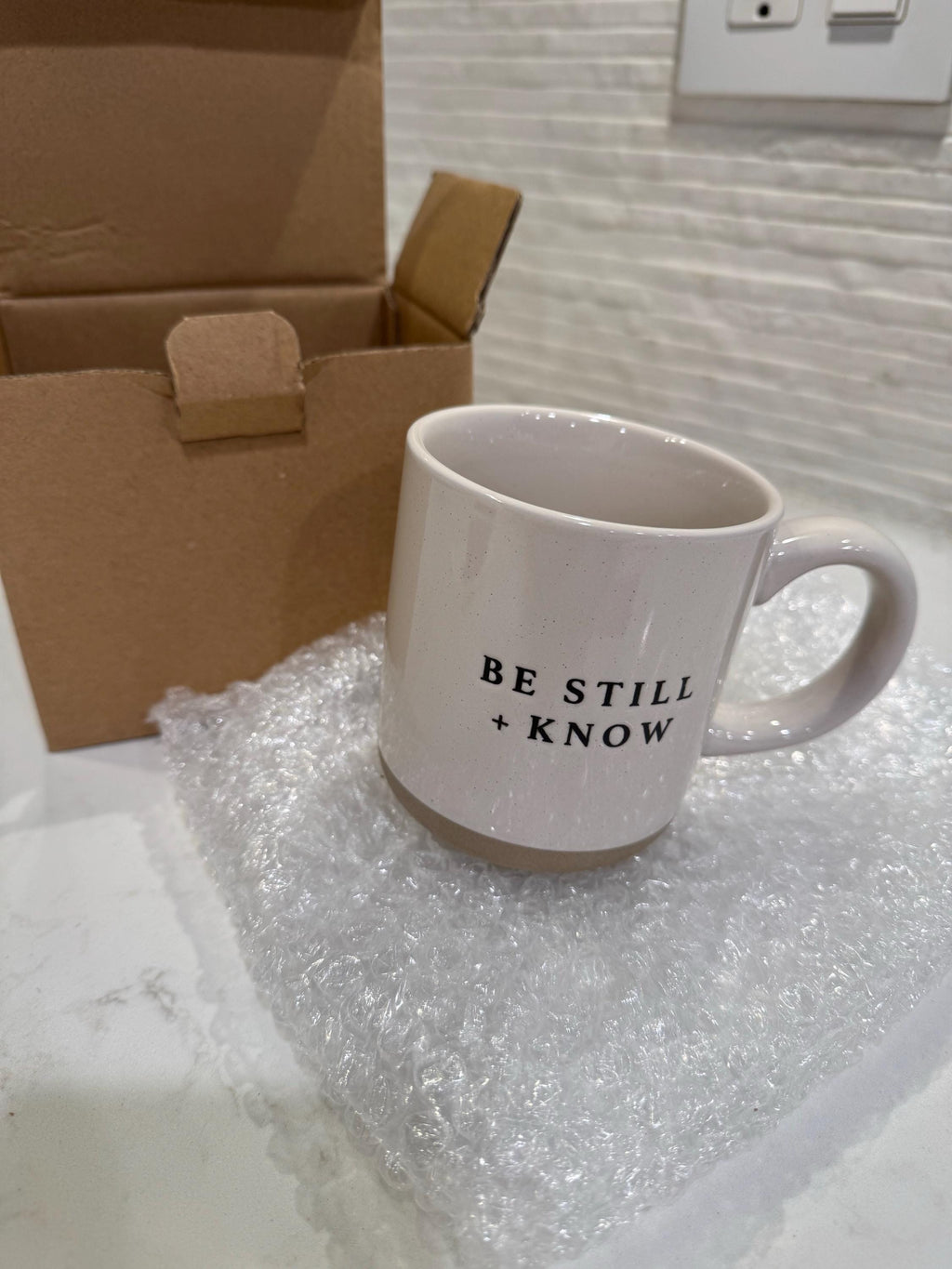 Be Still + Know Coffee Mug | Psalm 46:10 Scripture Coffee Mug | Christian Mug | Bible Verse Mug | Positive Coffee Mug | Bible Study Gift