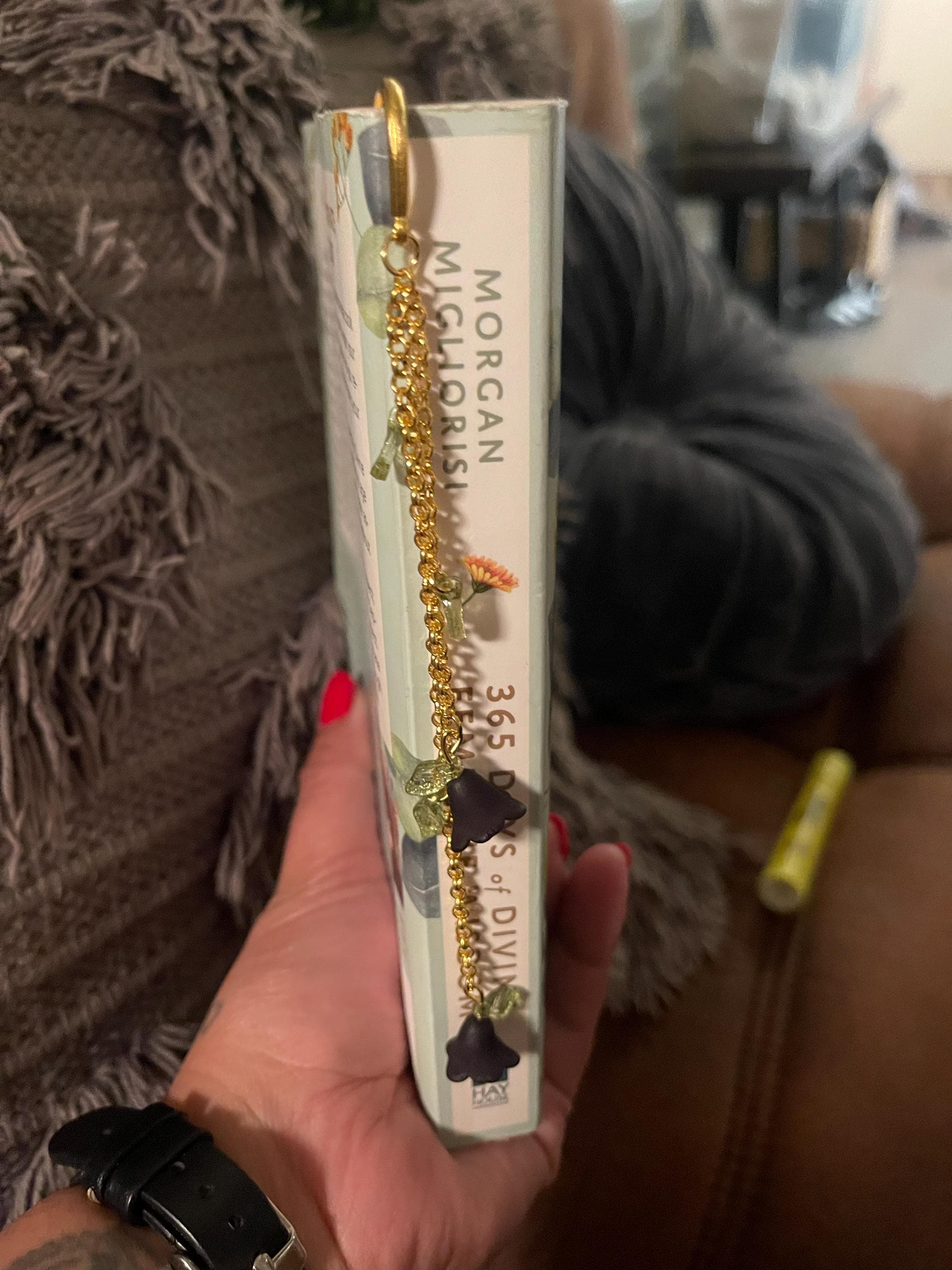 Flower bookmark Multiple colors available charm Metal bookmark Page marker bookmark charm Fairycore Floral Bookish gifts Book accessories